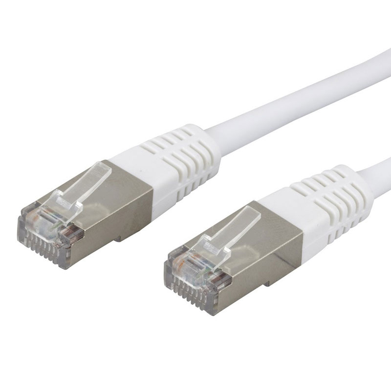 Cordon RJ45 Cat. 6A S/FTP(blindé) Gris 