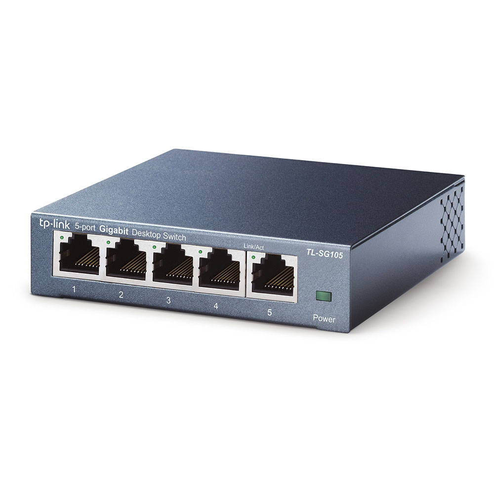 Switch Ethernet 5 Ports RJ45 