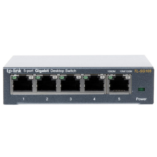 Le switch Ethernet 5 Ports RJ45, également appelé HUB RJ45, est une Multiprise ethernet afin agrandir les réseaux informatiques filaires.