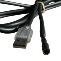 cordon usb avec douille cylindrique de mise à la terre CTUSB2 ppermet de raccorder à la terre tout appareil possédant un port USB