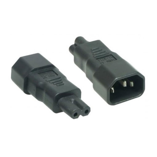 Adaptateur 2 pôles C7 pour cordon blindé pour matériel informatique_2_poles_C7_cordon_03