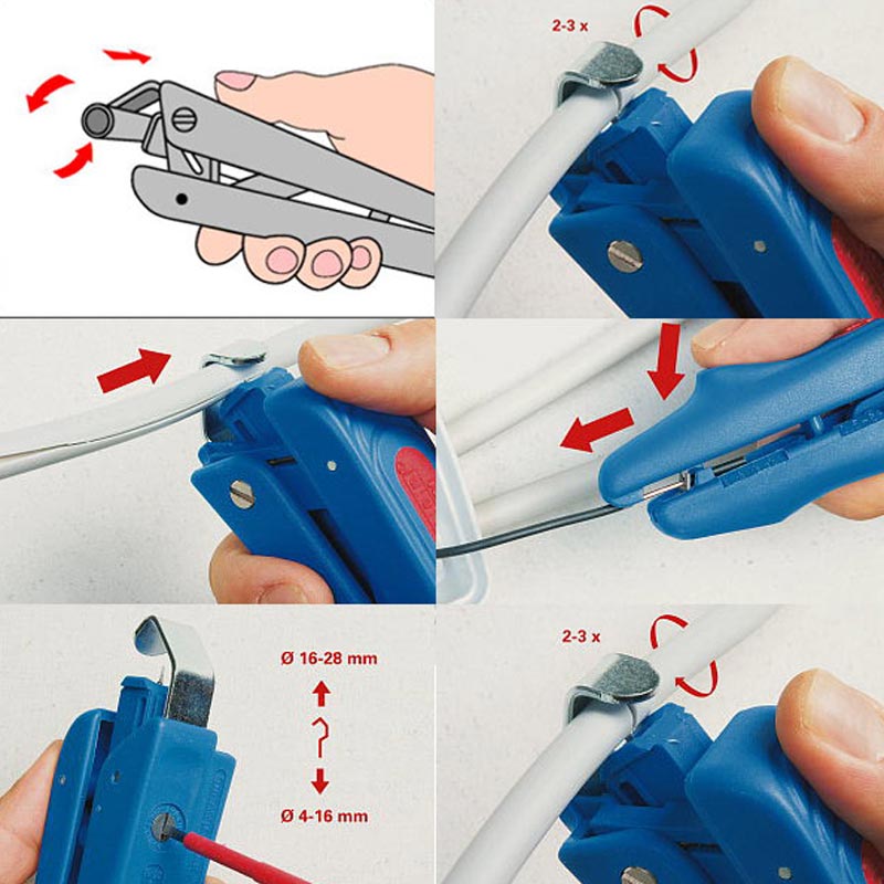 Pinces à dénuder et outils à dégainer, Produits