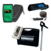 Kit ou pack d'appareils de mesures, de détecteurs ou de mesureurs d'ondes électromagnétiques et d'électromagnétisme basses fréquences et radiofréquences Gigaherts Solutions, Safe Living et Catu