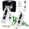 Le kit HFEW59BD PLUS de chez GIGAHERTZ SOLUTIONS permet une analyse professionnelle et complète des pollutions électromagnétiques sur une très large bande des Hyperfréquences allant de 27 MHz à 10 GHz. Ce kit complet comprend les analyseurs HF59D (27 MHz - 3.3 GHz) et HFW59D (2.4 - 10 GHz) avec tous leurs accessoires (antennes 3D, atténuateurs, amplificateur, pré-amplificateurs, filtres) ainsi qu'une mallette de transport.