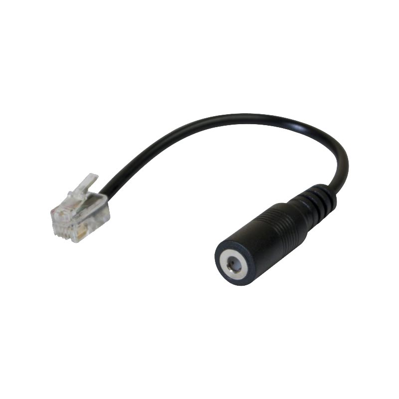 Adaptateur RJ9/Jack 3.5mm casque GSM jack pour téléphone de bureau