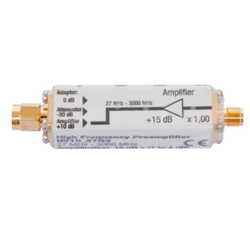 pré-amplificateur HV10_27G3 de chez GIGAHERTZ SOLUTIONS