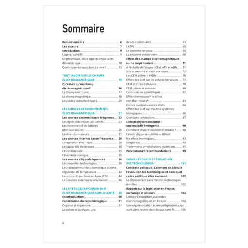 livre la pollution electromagnetique : santé, législation, protection dans l'habitat,...