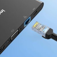 Hub USB type C multifonction 9 en 1 pour ordinateur portable (macbook, ultrabook, notebook, zenbook, chromebook,...)
