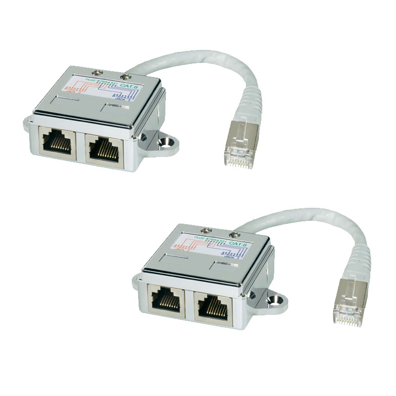 Testeur de câble réseau RJ45 + 2 câbles 15cm