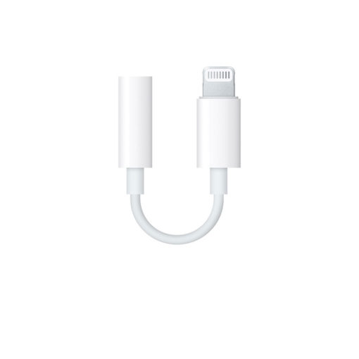 Adaptateur Lightning vers mini-jack 3,5 mm permettant d'utiliser un kit oreillette anti-ondes avec votre Iphone ou Ipad