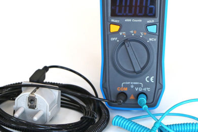 Appareil de mesure de la tension induite du corps