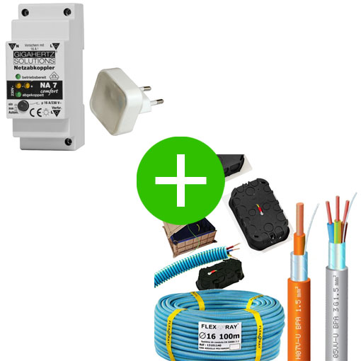 iac + fil blindé ou câble blindé ou gaine ICTA blindée = protection contre l'electromagnetisme