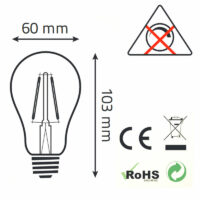 Ampoule LED PURE-Z-NEO de BIO LICHT biocompatible selon les normes en Baubiologie