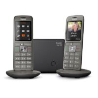Téléphone sans fil ECO DECT avec 2 combinés sans répondeur à faibles émissions d'ondes électromagnétiques Gigaset CL660DUO