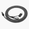 Cordon adaptateur USB-C vers Ethernet, une solution pratique et efficace pour remplacer le WiFi et connecter vos appareils en mode filaire. Idéal pour ceux qui cherchent à limiter leur exposition aux ondes électromagnétiques, cet adaptateur permet de brancher directement un câble Ethernet sur les appareils modernes, comme les ordinateurs portables, smartphones et tablettes dépourvus de port RJ45. Disponible en 2 ou 5 m