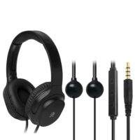 Détail connecteur jack 3,5 mm du casque anti-ondes air tube