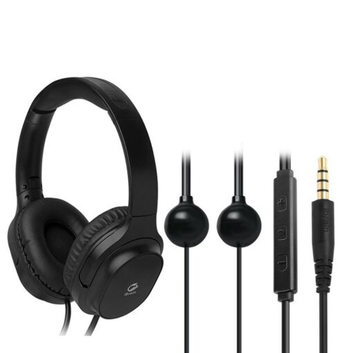 Détail connecteur jack 3,5 mm du casque anti-ondes air tube
