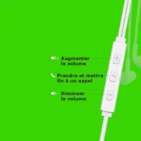 Écouteurs à tube d’air type stéthoscope pour protection contre les ondes