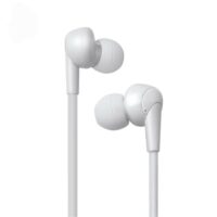 Écouteurs anti-ondes Air Tube FC26C avec embouts intra-auriculaires blancs