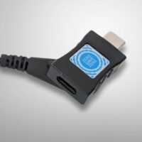 Adap'terre USB-C – Gros plan de la prise femelle – Adaptateur de mise à la terre ADAP'TERRE USB