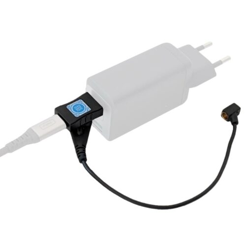 Adap'terre USB-C – Vue d'ensemble en fonctionnement – Adaptateur de mise à la terre