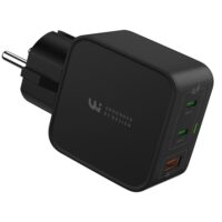 Chargeur Wicaya 65W avec ports USB-C et USB-A et mise à la terre intégrée