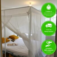 Location baldaquin anti-ondes pour lit protection radiofrequences
