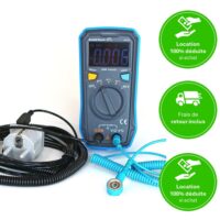 Location multimetre mesure tension corporelle induite